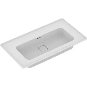 Umyvadlo Ideal Standard Strada II - Nábytkové umyvadlo 84x46 cm, bez otvoru pro baterii, s Ideal Plus, bílá T3634MA