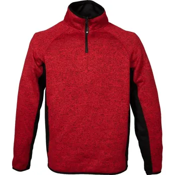 Pánská mikina James Ross Pletená fleecová mikina Maribor červená XXL