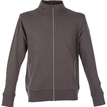 Pánská mikina James Ross Svetr Atlanta pánský tmavě šedá 3XL