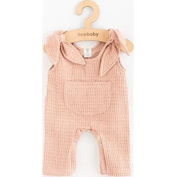 Kojenecké oblečení New Baby 53348 kojenecké lacláčky růžové 68