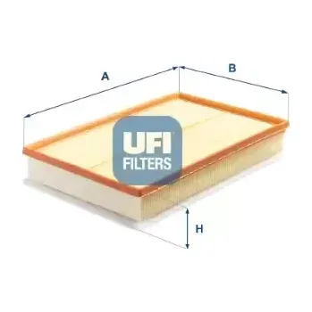 Filtr do auta UFI Vzduchový filtr UFI 30.A35.00