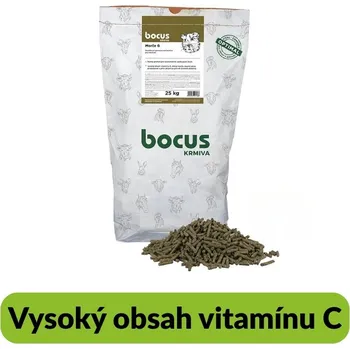 Krmivo pro hlodavce BOCUS Morče granulované - 25 kg