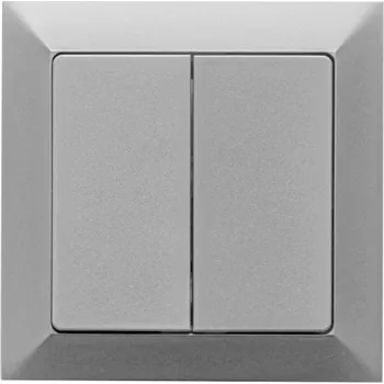 vypínač TIMEX-Elektro Opus Premium 18826 Silver