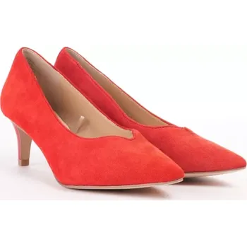 Dámské lodičky CAPRICE dámské lodičky červené