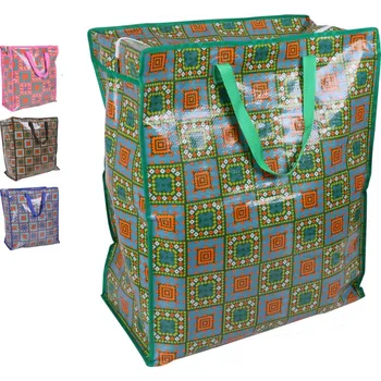 DOCHTMANN Nákupní taška pevná 55x45x25 mix barev