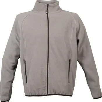 Pánská mikina James Ross Fleecová mikina Metz pánská šedá 4XL