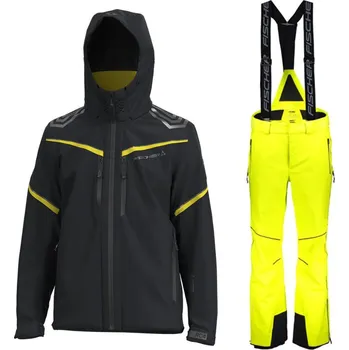 Lyžařský komplet FISCHER Hans Knauss RC4 Black/Yellow