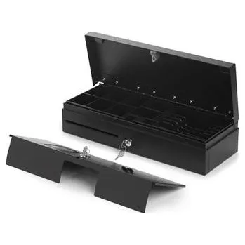 Kancelářská technika Pokladní zásuvka Capture 460 mm flip top 6B/8C, černá