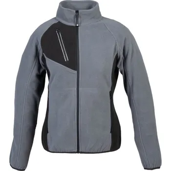 Dámská mikina James Ross Fleecová mikina Edimburgo dámská šedá XL