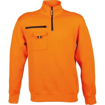 Pánská mikina James Ross Svetr Seul oranžová L