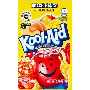 Limonáda Kool-Aid nápoj v prášku s příchutí broskve a manga 4 g