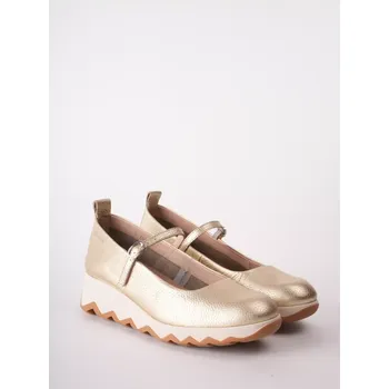 Dámské sandále WONDERS dámské polobotky pásek zlaté