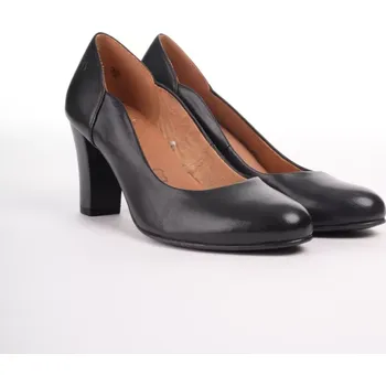 Dámské lodičky CAPRICE reptile dámské lodičky černé