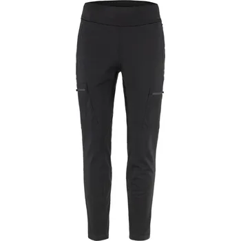 kalhoty dámské FJÄLLRÄVEN Keb Fleece Trousers W Black - M