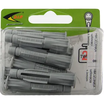 Hmoždinka D.I.P. Hmoždinka uzlovací s lemem 8PE blistr