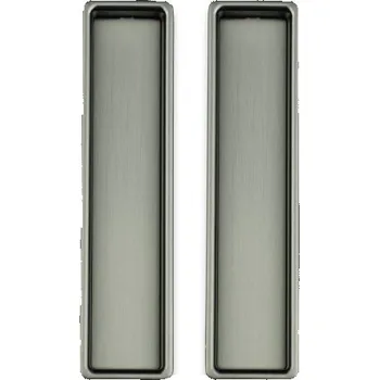 Dveřní kování Cobra mušle pro posuvné dveře bez otvoru hranatá M101 (titan)