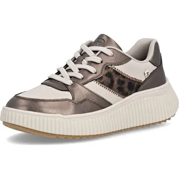 Dámská obuv Dámské tenisky RIEKER W1702-60 béžová W5 38