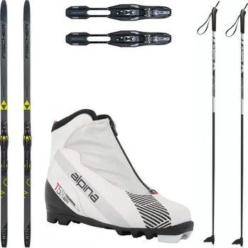 Běžecké lyžování Dámský běžkový set FISCHER Orbiter EF s vázáním + boty Alpina + hole