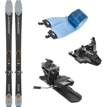 Sjezdové lyže Skialpový set DYNAFIT Radical 88 Moon s vázáním Radical a pásy Speedskin Černá 182 cm 190 až 200 cm