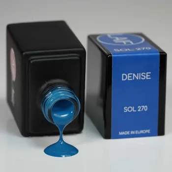 Umělé nehty Laif Gel lak modrý SOL - 270 Denise 10ml