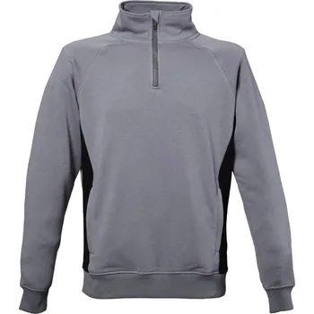 Pánská mikina James Ross Mikina Wisconsin šedá/černá M