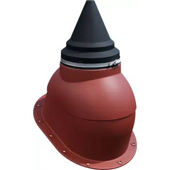 ANTENOS - B - Anténní komplet pro šindel, hladký plech, červenohnědá