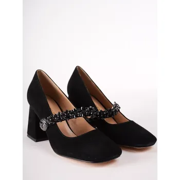 Dámské lodičky ALMA EN PENA dámské lodičky černé semišové