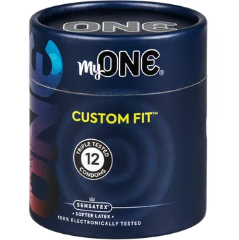 Kondom MyOne Single: Custom Fit, size 60H, 12 condoms