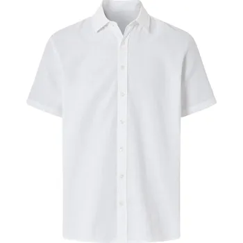 esmara Men Pánská lněná košile (bílá, M (39/40))