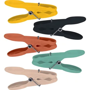 Sušák na prádlo DOCHTMANN Kolíčky na prádlo plast mix barev 24ks