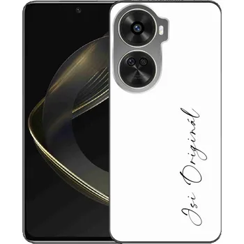 Pouzdro na mobilní telefon Gelový kryt mmCase na Huawei Nova 12 SE - jsi originál bílé pozadí