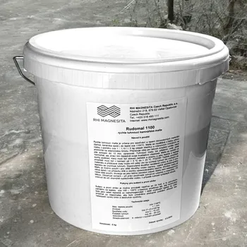 Stavební pojivo Rudomal kamnářská malta rychletuhnoucí 1100 5kg