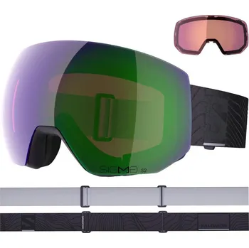 Lyžařské brýle SALOMON Radium Pro Sigma Nightshade Černá Normální velikost