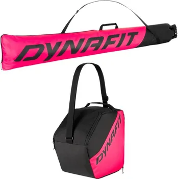 Vak na lyže Vak na lyže a lyžařky DYNAFIT Ski Bag & Boot Bag Pink Glo Black Out