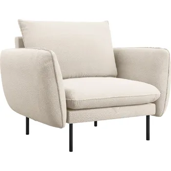 Křeslo Cosmopolitan Design Béžové bouclé křeslo Vienna