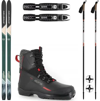 Běžky SPORTEN Wanderer SKIN se stoupacím pásem + vázání + boty Alpina Discoverer + hole