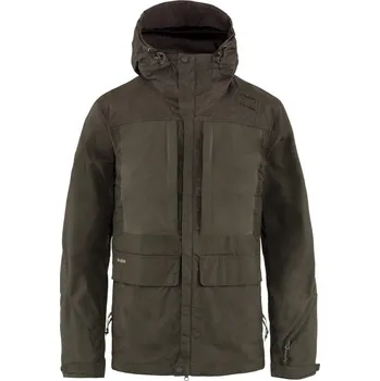 lovecká bunda pánská FJÄLLRÄVEN Lappland Hybrid Jacket M Dark Olive - XL