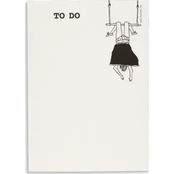 Blok helen b Poznámkový TO DO blok Trapeze Girl