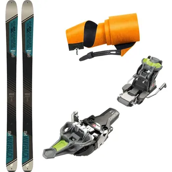Sjezdové lyže Skialpový set K2 Wayback 92 s vázáním Fritschi Vipec Evo 12 a pásy Kohla