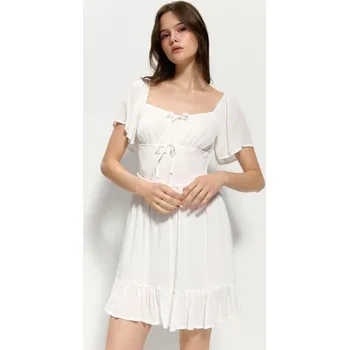 Dámské šaty Overalové šaty - M - House - bílý - 953GP-00X