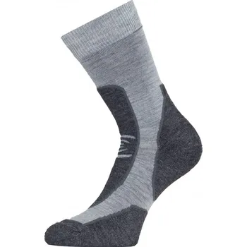 Pánské ponožky Lasting trekingové ponožky Merino WKN-809 šedá 25/26 M
