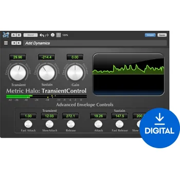 Hudební software Metric Halo MH TransientControl v4 (Digitální produkt)