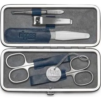 Manikura Solingen Vintage– luxusní 5 dílná manikúra v modrém pouzdře