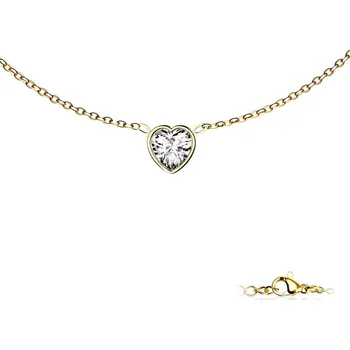 Náhrdelník Steel Edge Ocelový náhrdelník SESNP1581 Barva: Zlatá