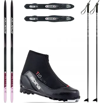 Běžky SPORTEN Perun Pro SKIN W NIS se stoupacím pásem + vázání + boty Alpina T10 + hole