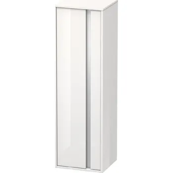 Koupelnový nábytek Duravit Ketho - Skříňka vysoká 132x40x36 cm, levá, lesklá bílá KT1257L2222