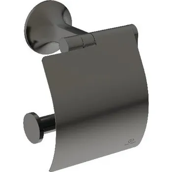 Ideal Standard La Dolce Vita - Držák toaletního papíru s krytem, Magnetic Grey T5509A5