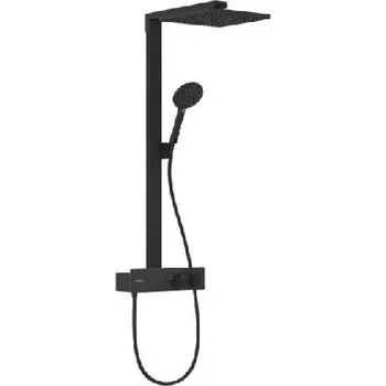 Hansgrohe Raindance E - Sprchový set s termostatem, 30x30 cm, matná černá 27361670