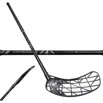 Florbalová hůl Oxdog Fusion XLight 27 BK Round Levá (levá ruka dole) 103 cm (= 114 cm)