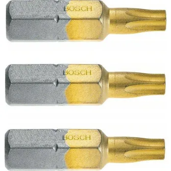 Bit Torx bity Bosch 2607001689 T15 x 25 mm, 3 ks